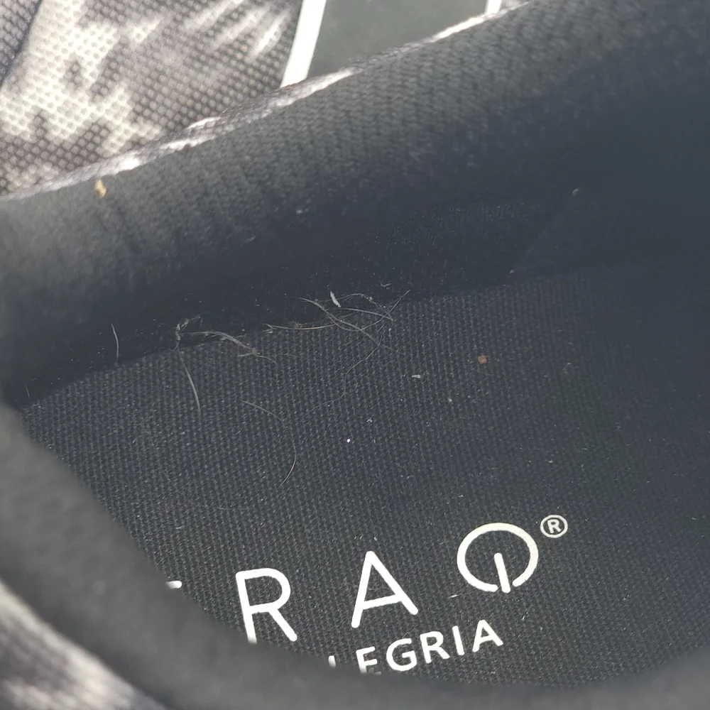 Alegria Traq Womens Shoes 39 / 8 Qarma 2 Sneakers White Black Blast Off Sneakers - Picture 6 of 7